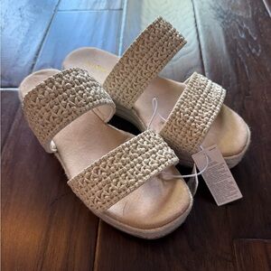 Old Navy Beige Woven Sandals